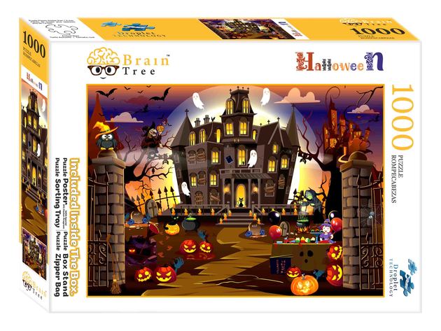 Halloween House Jigsaw Puzzles 1000 Piece