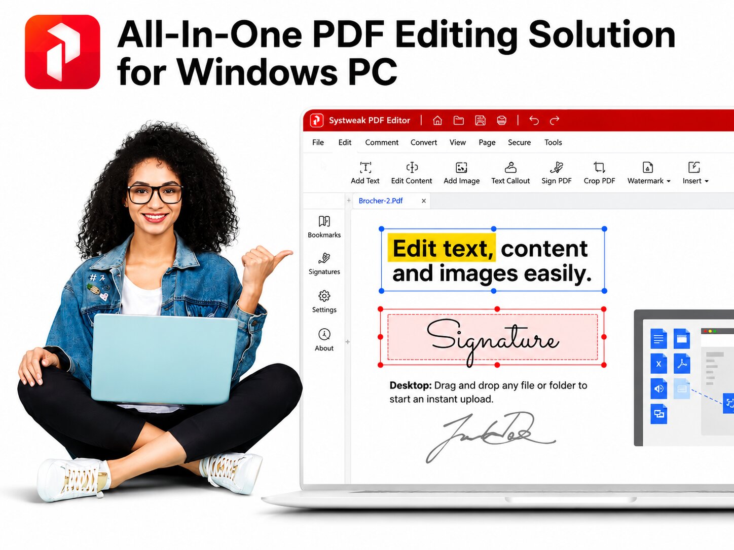 Systweak PDF Editor Pro: Lifetime Subscription