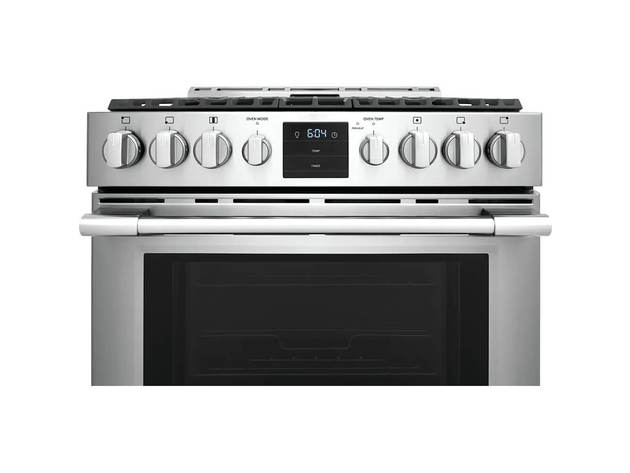 Frigidaire Professional PCFG3078AF 5.6 Cu. Ft. Stainless Front Control Gas Range with Air Fry