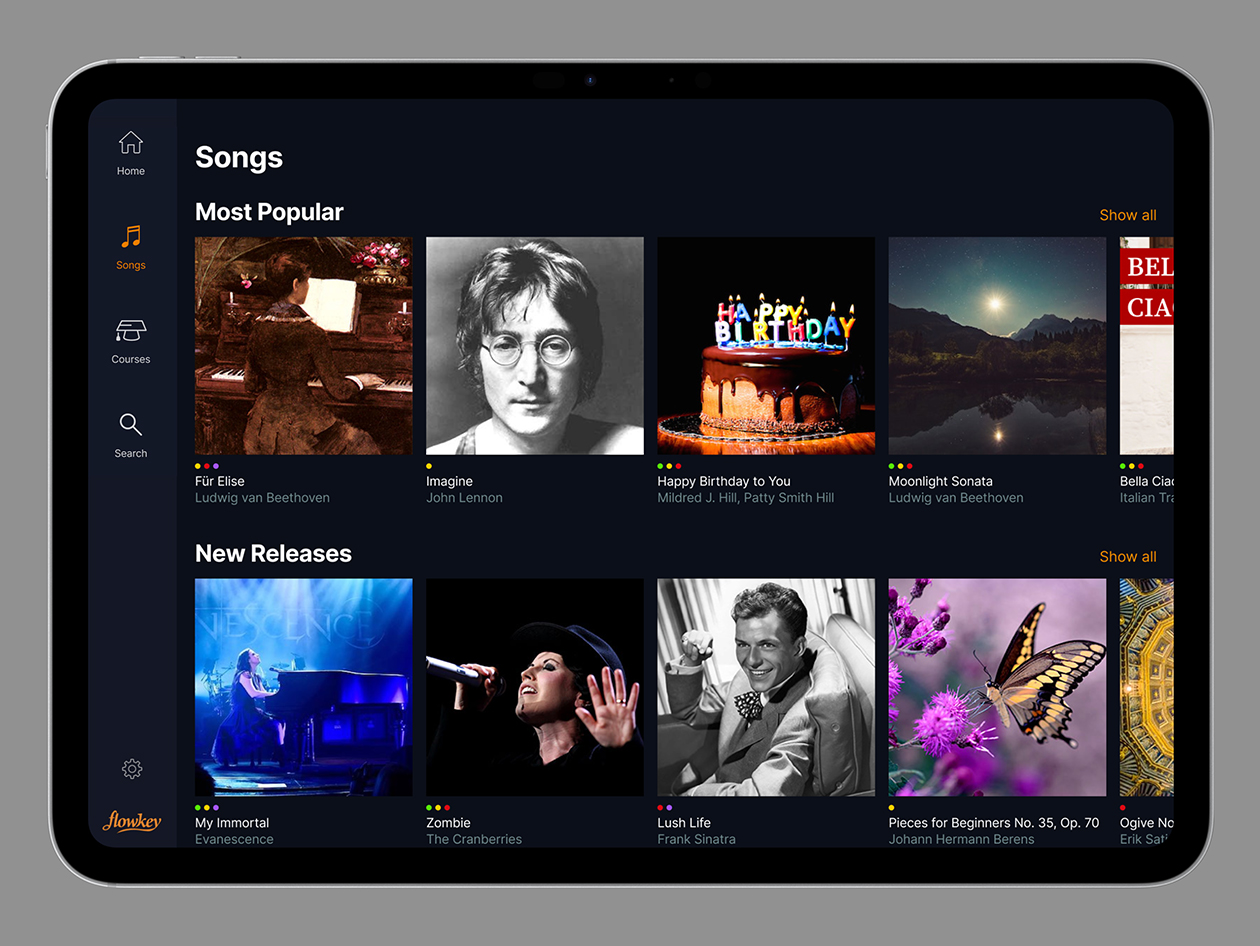 Flowkey Piano Learning App - Classic Plan: 3-Year Subscription