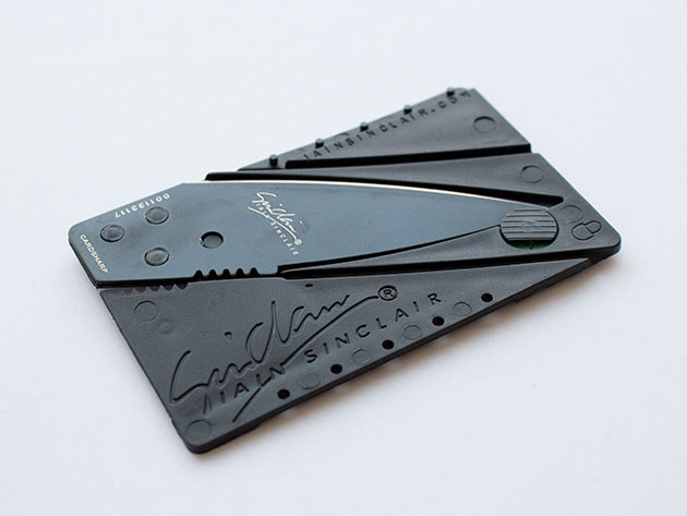 Credit Card Survival Knife: 2-Pack