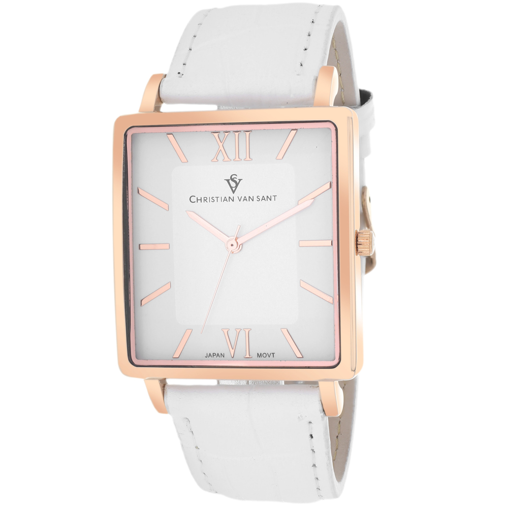 Christian Van Sant Men's Monte Cristo White Dial Watch - CV8513