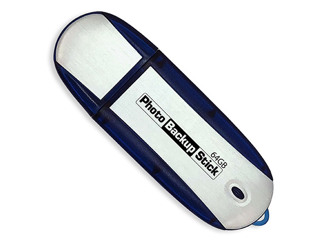 Photo Backup Stick (Blue/64GB)
