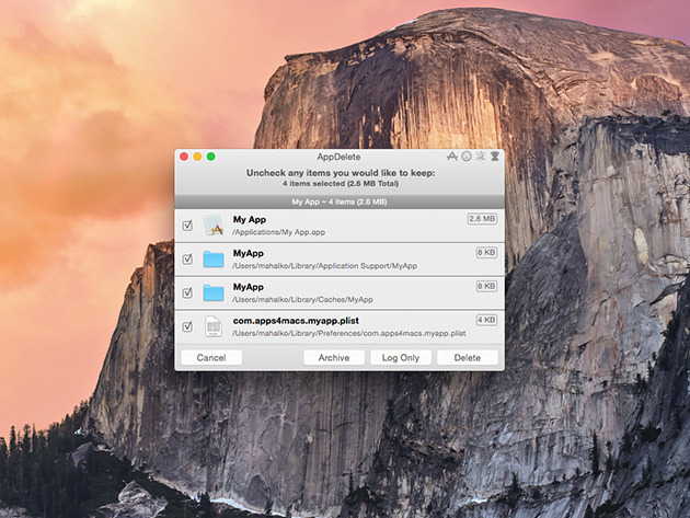 AppDelete Uninstaller for Mac