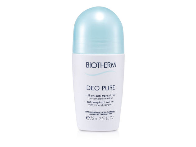 Biotherm by BIOTHERM Deo Pure Antiperspirant Roll-On ( Alcohol Free )--75ml/2.53oz for WOMEN ---(Package Of 2)