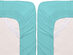 Super-Soft 1800 Series Bamboo Blend 3-Piece Sheet Set (Light Blue/Twin)