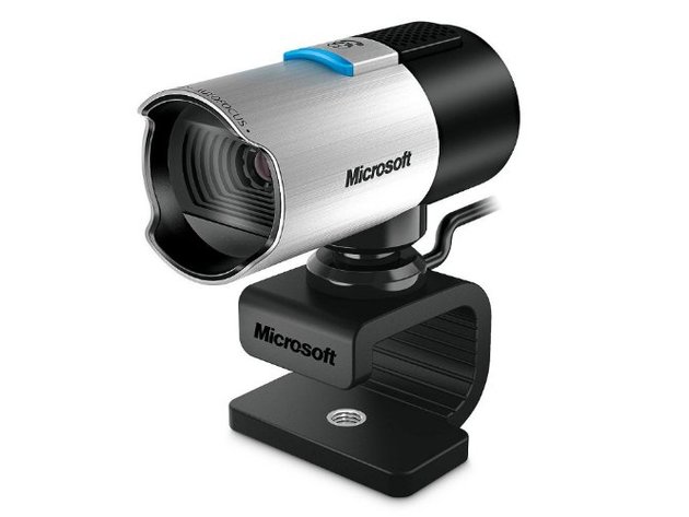 Microsoft Q2F-00013 USB 2.0 LifeCam 360° Rotation Webcam 1080p HD Video Record (Refurbished, Open Retail Box)