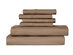 6-Piece Bamboo-Blend Comfort Luxury Sheet Set (Chocolate/Full)