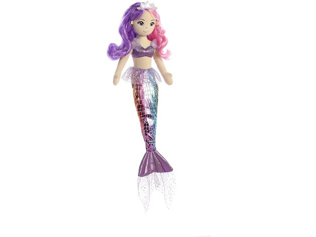 Aurora World Gorgeous High Quality Plush Sea Sparkles Rainbow Mermaid Toy Sea Iris Stacksocial