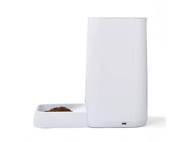 Dogness PROGFEEDWHT 6L Programmable Pet Feeder - White