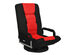 360-Degree Swivel Gaming Floor Chair with Foldable Adjustable Backrest Red