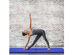 Costway 6''x 2'' Gymnastics Yoga Mat Thick Two Folding Panel Gym Blue 