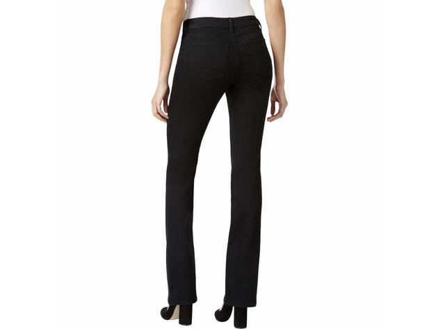 Style & Co Women's Curvy Boot-Cut Jeans  Black Size 18