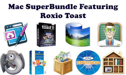 SuperBundle featuring Roxio Toast