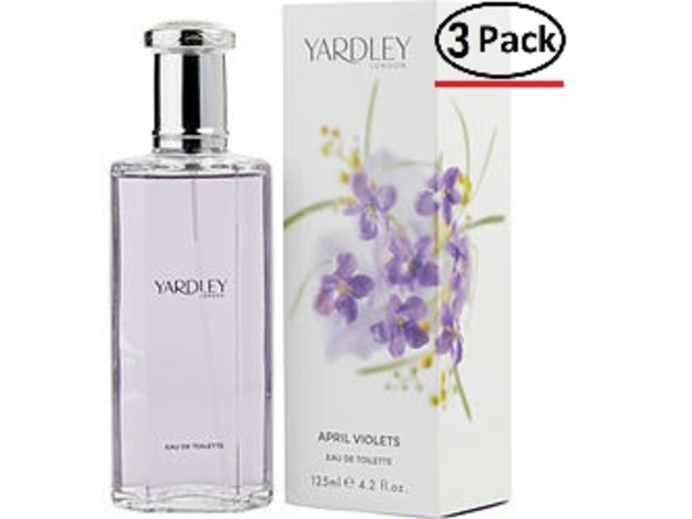 YARDLEY By Yardley APRIL VIOLETS EDT SPRAY 4.2 OZ (NEW PACKAGING) For ...