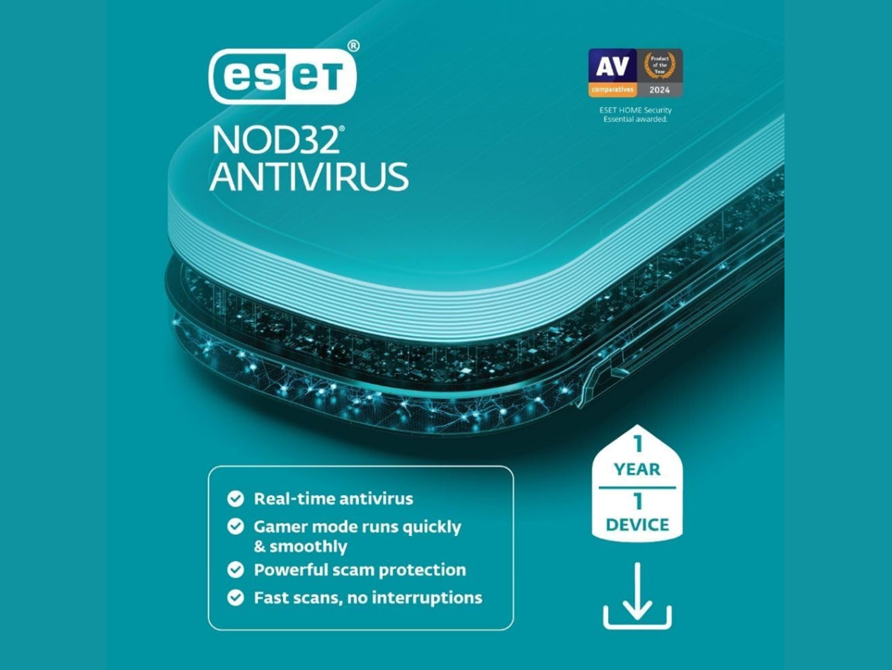 ESET NOD32 Antivirus (1 Device): 1-Year Subscription