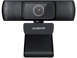 AUSDOM AF640 Full HD 1080p/30fps Video Calling, Autofocus Web Camera with Microphone
