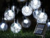 Outdoor LED Crystal Solar Ball Lights
