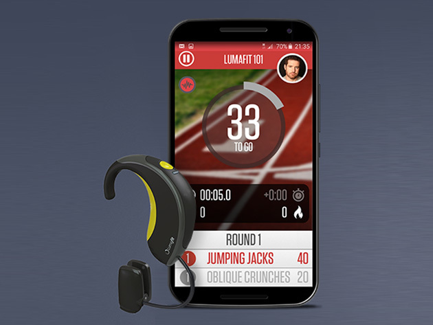 Lumafit Interactive Fitness Tracker for Android