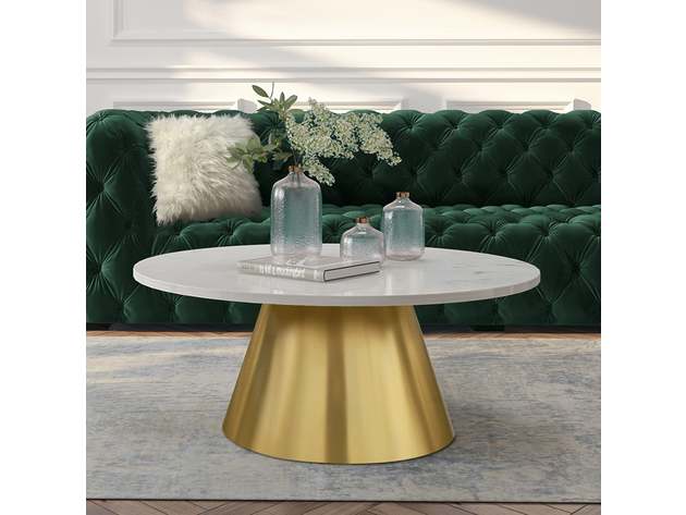 Zyler Coffee Table Gold