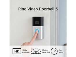 Ring Video Doorbell 3 – Enhanced Wifi, Improved Motion Detection, Easy Installation