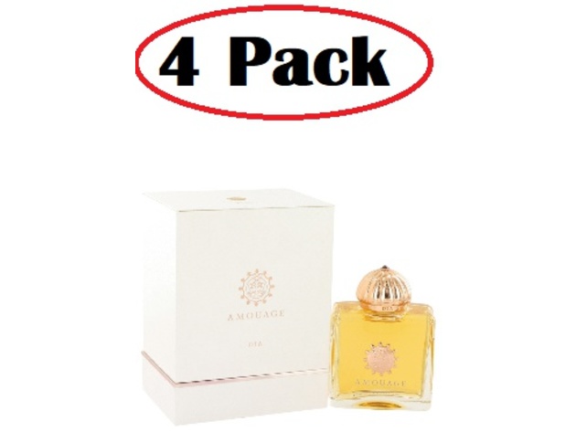 4 Pack of Amouage Dia by Amouage Eau De Parfum Spray 3.4 oz