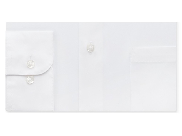 Arrow Men's Classic-Fit Stretch Performance Dress Shirt White Size 15x32-33
