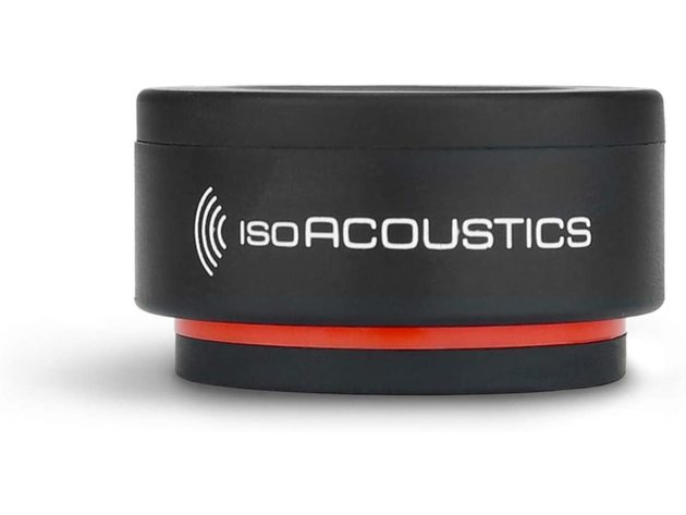 IsoAcoustics Iso-Puck Series Acoustic Isolators Iso-Puck Mini, 6 lbs max/Unit (Used, Damaged Retail Box)