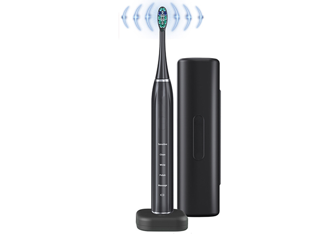 Smart Sonic Dental Care Toothbrush with 8 Brush Heads