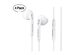 Samsung EO-EG920 Hybrid In-Ear Wired 3.5mm White Headset For Samsung & iPhones - 4-Pack