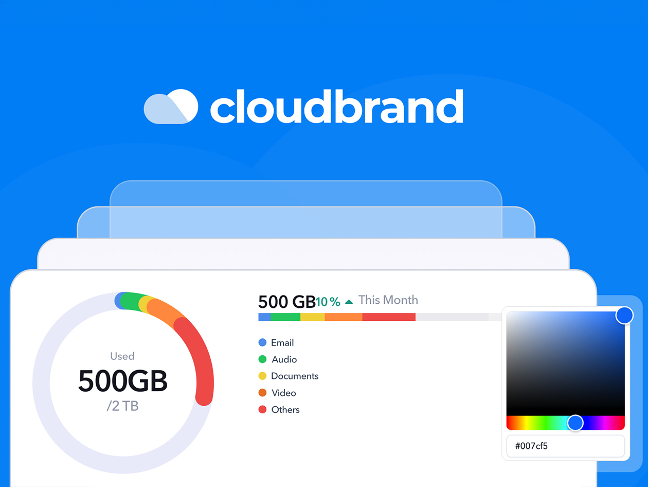 Cloudbrand Team Cloud Storage: Custom Lifetime Pro Subscription