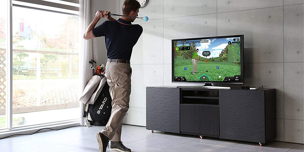 Home golf simulator 