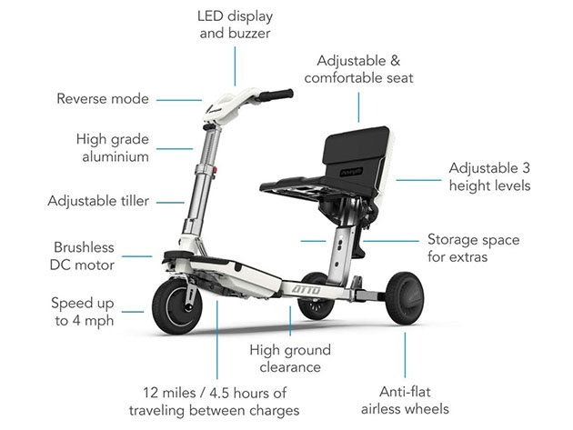 ATTO: High-Performance Mobility Scooter