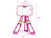 Costway 4 in 1 Kids Art Easel Magnetic Double Sided Chalkboard Whiteboard w/ Accessories - Pink