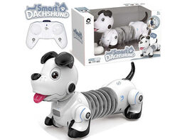 Electric Infrared Remote Control Dachshund Robot Dog Follow Electronic Pet Children's Toy Gift for Boys and Girls