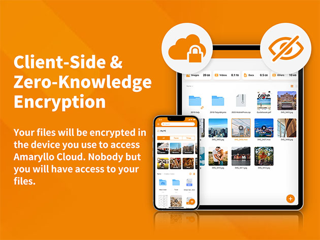 Amaryllo Cloud Storage: One-Time Payment (200GB/2-Pack)