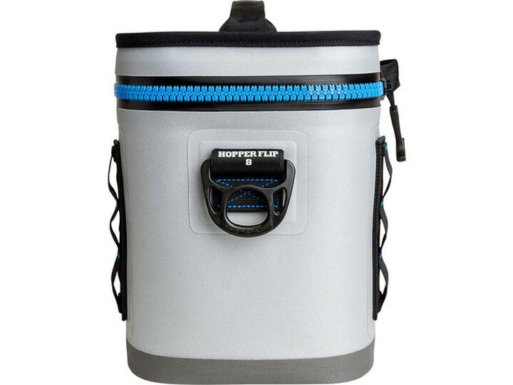 YETI Hopper Flip 18 Portable Cooler, Fog Gray/Tahoe Blue