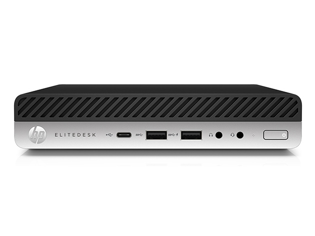 HP EliteDesk 800 G4 mini, i7-8700T 16GB 512GB SSD Win10 Pro (Refurbished)