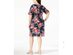 Karen Scott Floral-Print Shift Dress Intrepid Blue Size 2 Extra Large