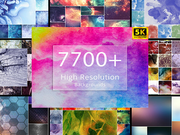 7700+ High-Resolution Backgrounds Bundle: Lifetime Subscription