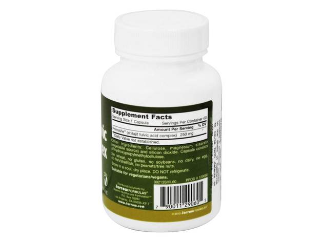Jarrow Formulas - Shilajit Fulvic Acid Complex 250 mg. - 60 Vegetarian Capsules