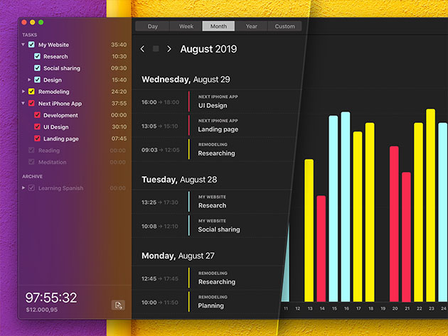 mac automatic time tracking