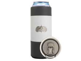 Non-Tipping Can Cooler - Graphite / 12oz Slim Can