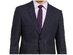 Hugo Boss Men's Modern-Fit Stretch Dark Blue Plaid Suit Jacket Blue Size 36