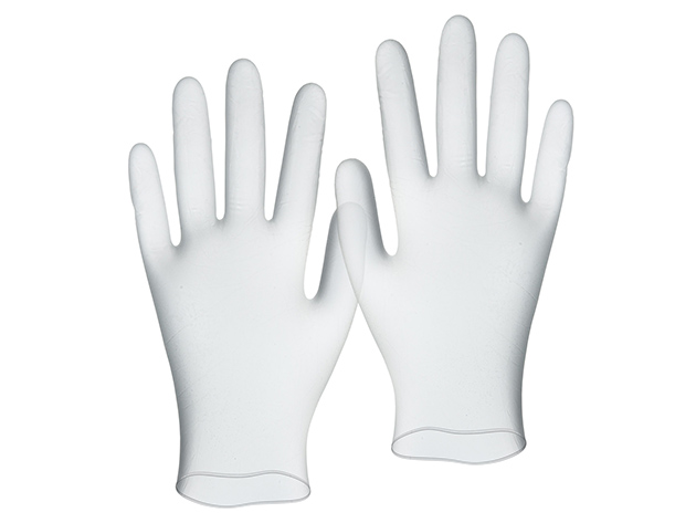 Bluzen Disposable Gloves (100-Count, Vinyl/Small) | Mental Floss