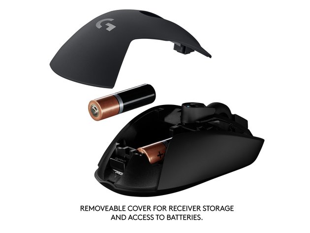 Logitech G603 LIGHTSPEED Wireless Bluetooth Right Hand Gaming Mouse - Black (Like New, Damaged Retail Box)