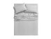 6-Piece Bamboo-Blend Comfort Luxury Sheet Set (Silver/King)