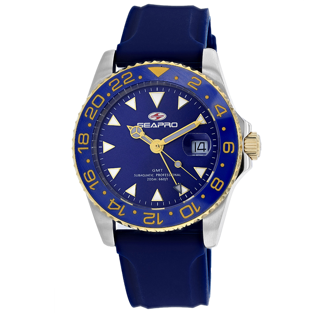 Seapro Men's Blue Dial Watch - SP0124