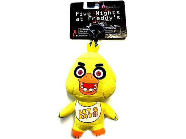 Five Nights At Freddy's 5 Inch Collector Plush Clip Toy Figure - Chica