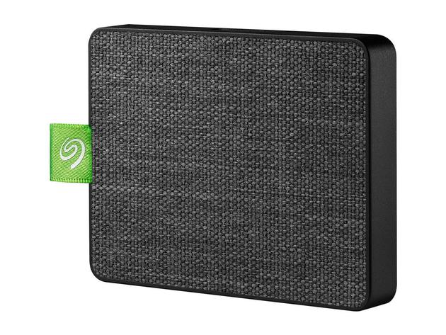 Seagate Ultra Touch SSD 1TB External Solid State Drive Portable - Black USB-C USB 3.0 for PC MAC and Lynx for Android, Mylio and Adobe (STJW1000401)